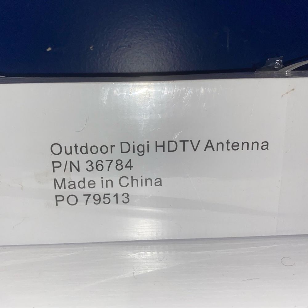 Outdoor idgi hdtv antenna